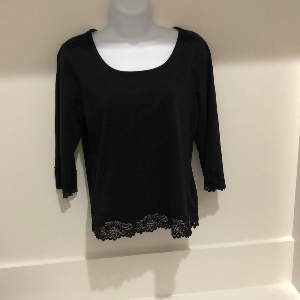 Coldwater Creek Black Top (medium)